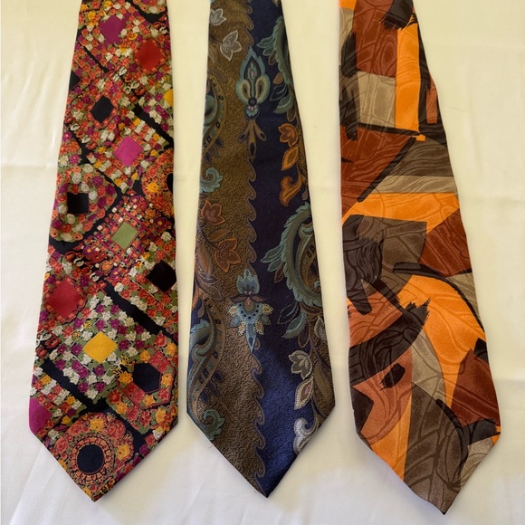 Davis for Men Chicago Other - SILK Davis Chicago,Prochownick,Alcione made in Italy 100% Silk Ties Bundle Men's